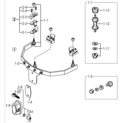 TAMA MRM10 HOOP GRIP - PER TOM 10